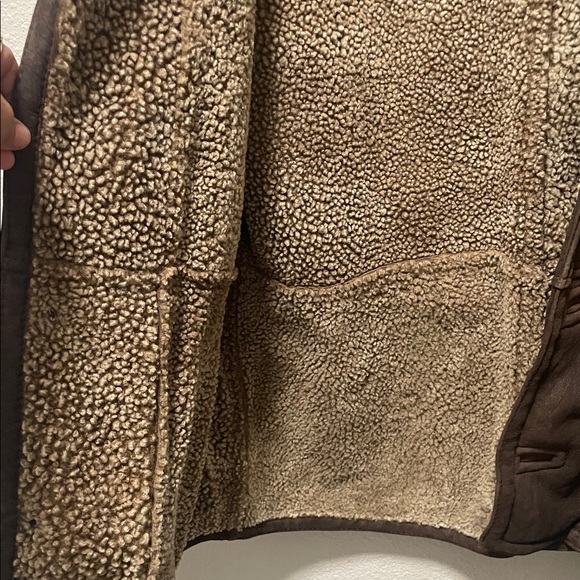 Vintage Kemo Sabe Aspen Shearling Coat – Size 46 - Picture 7 of 9